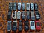 Motorola Siemens Nokia Sony Ericsson Samsung 20 шт