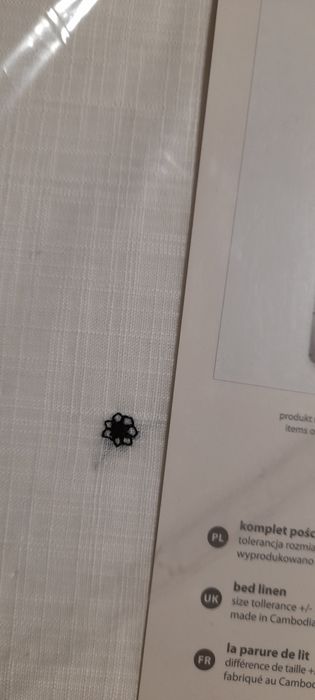 Komplet pościeli bawełnianej haftowanej