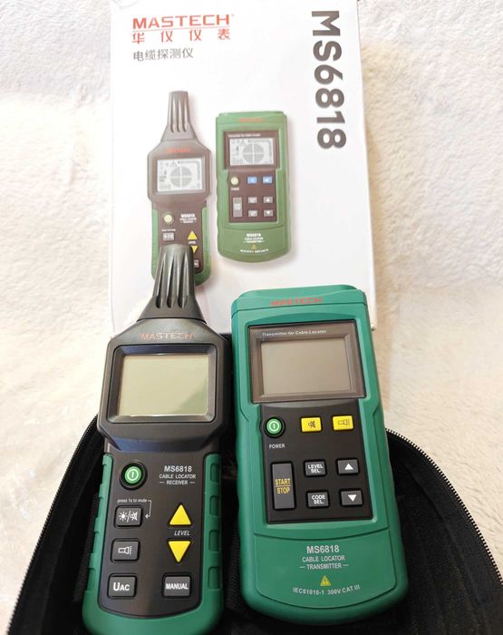 Mastech MS6818 ОРИГИНАЛ! Кабельный тестер детектор скрытой проводки.