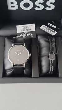 Nowy Zestaw Hugo Boss: Zegarek, bransoletka, pudełko