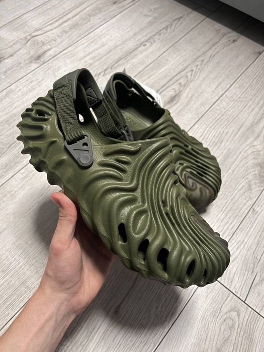 CROCS Pollex Clogs x Salehe Bembury | зеленые кроксы | зелені крокси