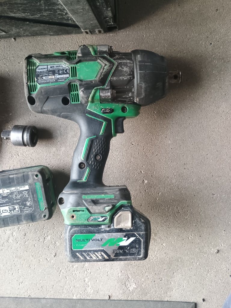 Klucz udarowy Hikoki WR 36 DA 1100 Nm 36 V Hitachi
