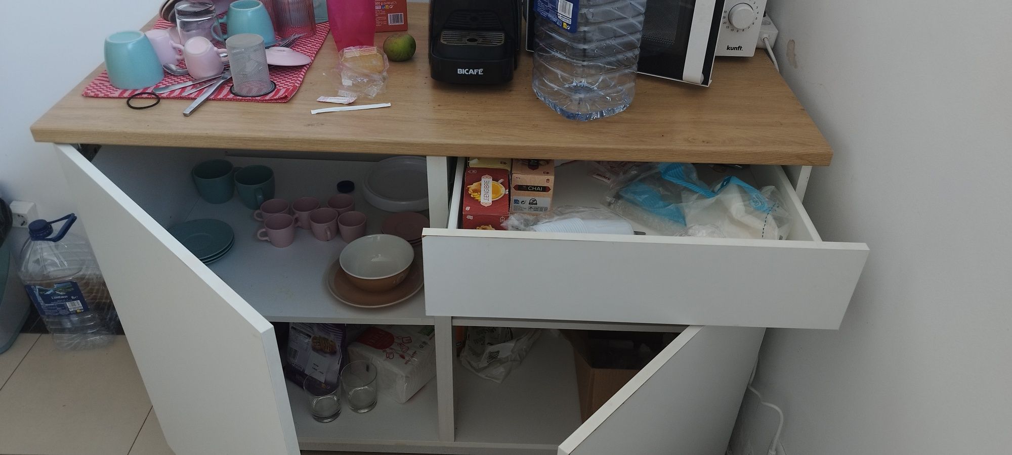 Mesa de apoio, bancada