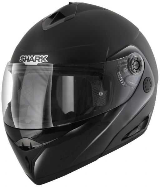 Kask motocyklowy integralny Shark Openline V2 (rozmiar M, czarny mat)