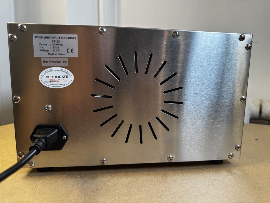 Сушарка для фруктів KWASYO 6 рівнів з нержавійки професійна