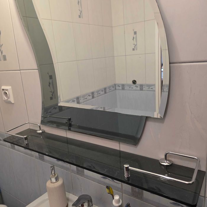 Półka szklana 75x13 grube szklo