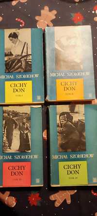 Używane książki, komplet Michał Szołochow 'Cichy Don'