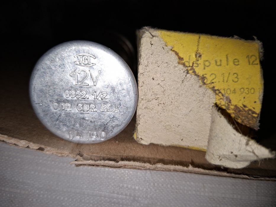 Nowa oryginalna DDR GDR RDA cewka 12v 1990r Simon mz