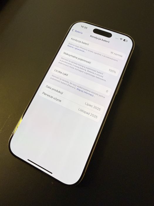 Iphone 16 pro 128 gb bateria 100 %