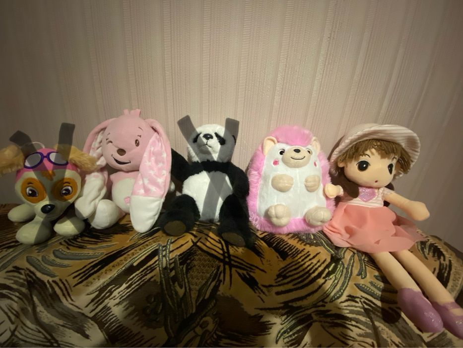 Іграшки мʼягкі