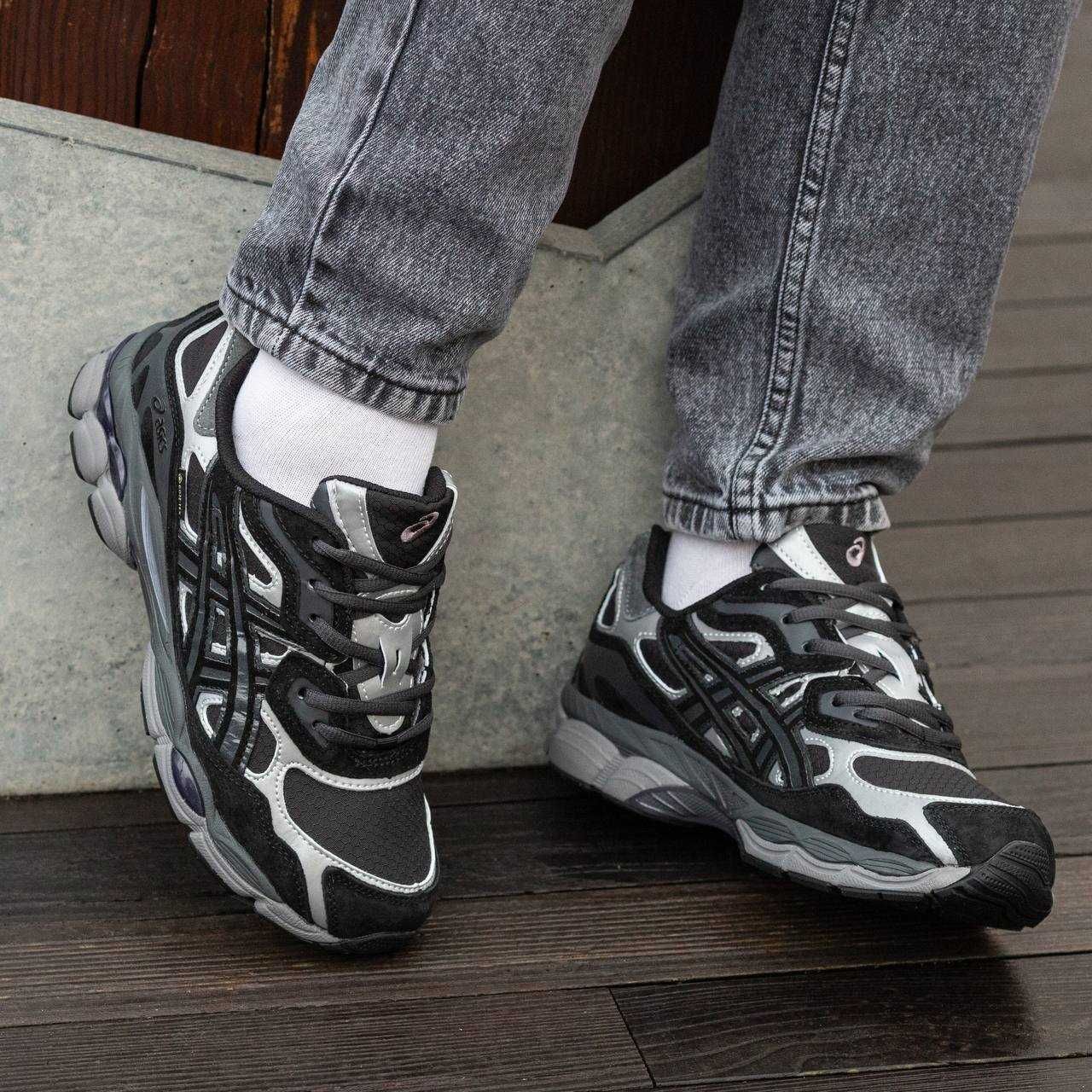 Кросіви Asics Gel NYC Black Blue Gore-Tex | Кросівки Асікс