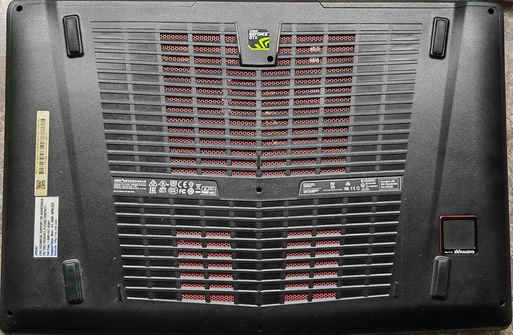 Ноутбук игровой MSI GT72S 6QE Dominator Pro G.