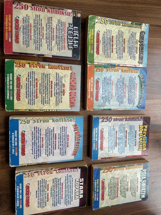 kaczor donald gigant 8 sztuk