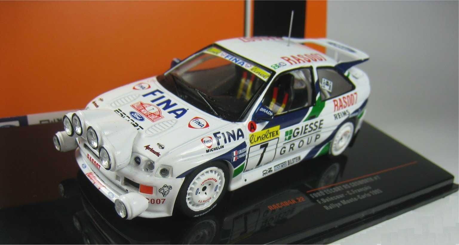 Ixo - Ford Escort RS Cosworth -2º Monte Carlo 1995 - François Delecour