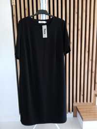 Sukienka elegancka czarna 9xl / 58  nowa plus size