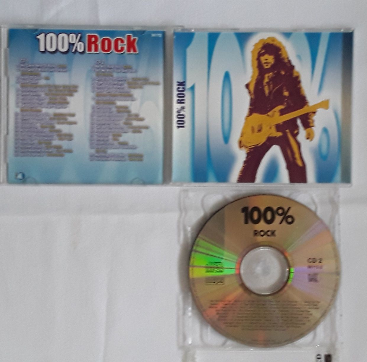 CD 100% Rock (com dois discos)