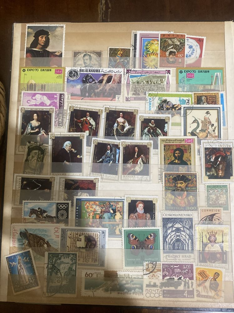 Album de selos antigos
