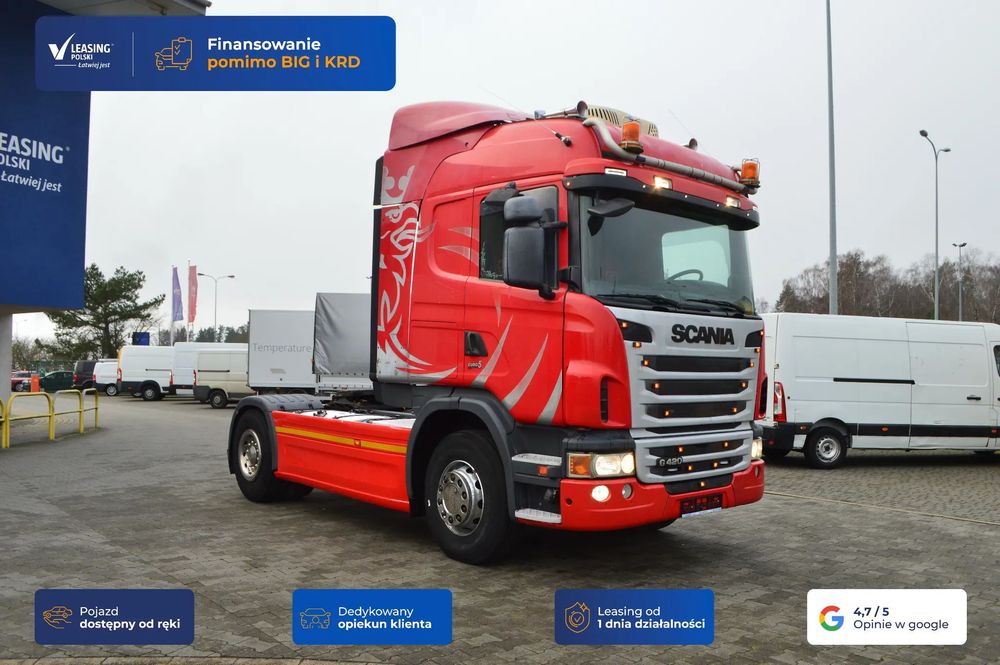 Scania G420  [14569] G 420  Topline, standard, hydraulika , sam. specjalny, Euro 5.
