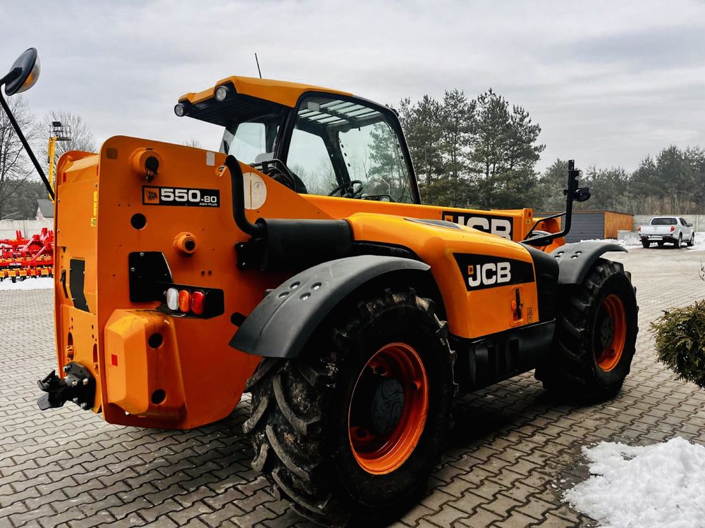 JCB 550-80 Agri Plus ładowarka teleskopowa mozliwa zamiana