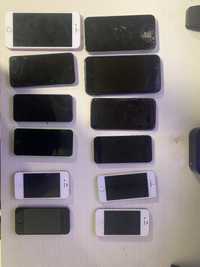 Лот 12 iphone різних на запчастини