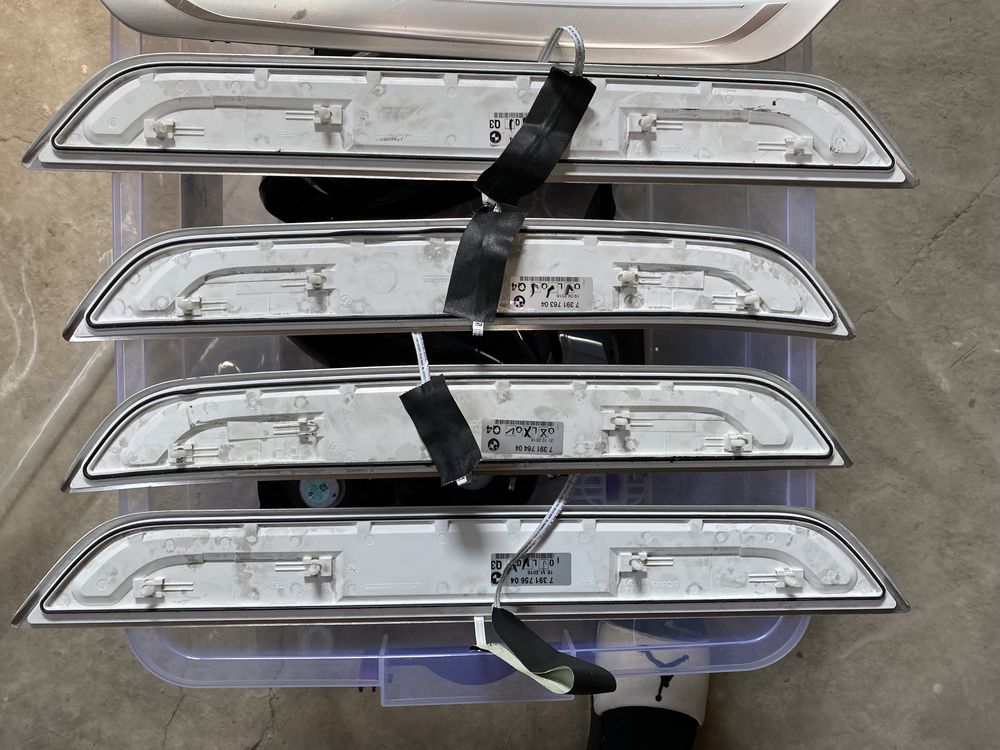 Накладки порог eDrive BMW G11