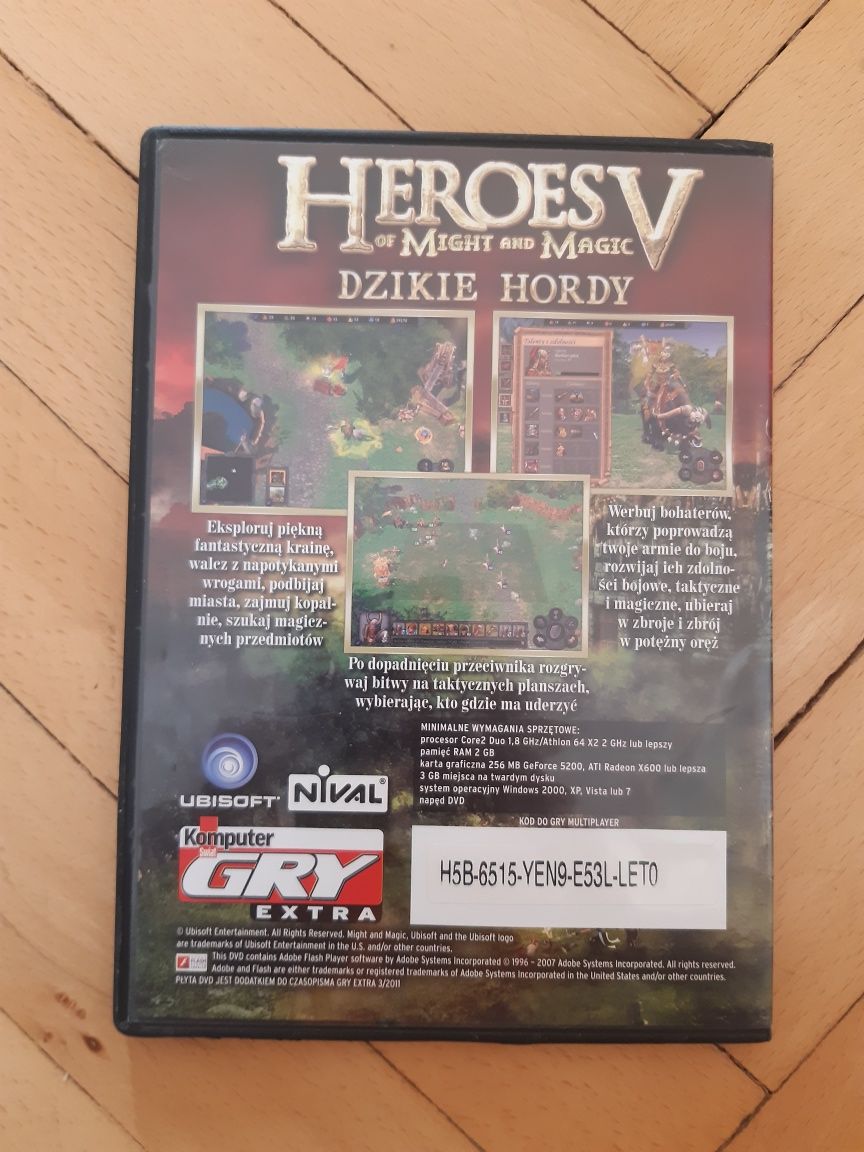 Gra komputerowa Heroes V Dzikie hordy