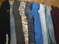 Spodnie jeansowe 36 S, M dresy adidas Lee Zestaw