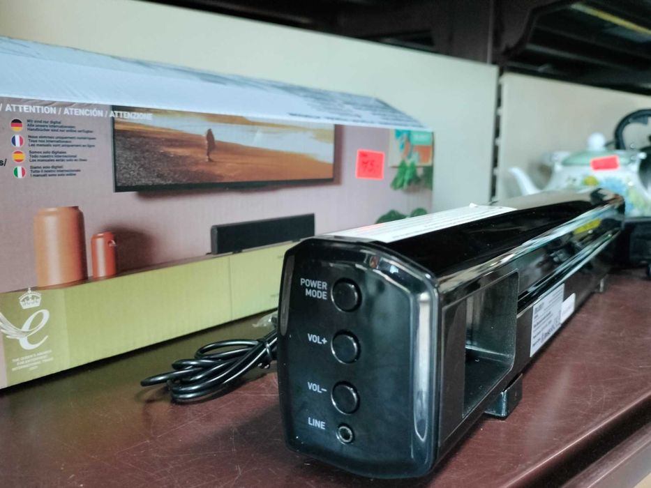 Głośnik Soundbar kompaktowy MAJORITY Bowfell 2.1 nowy zapakowany piękn