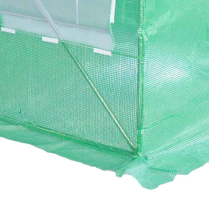 Tunel foliowy 2,5x5x2m. Zielony tunel ogrodowy
