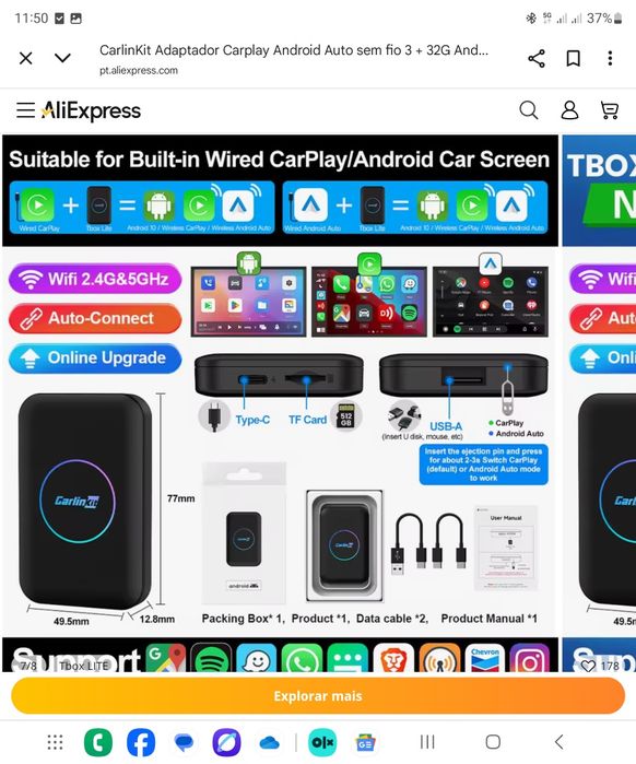 Carplay/ Carlink novos