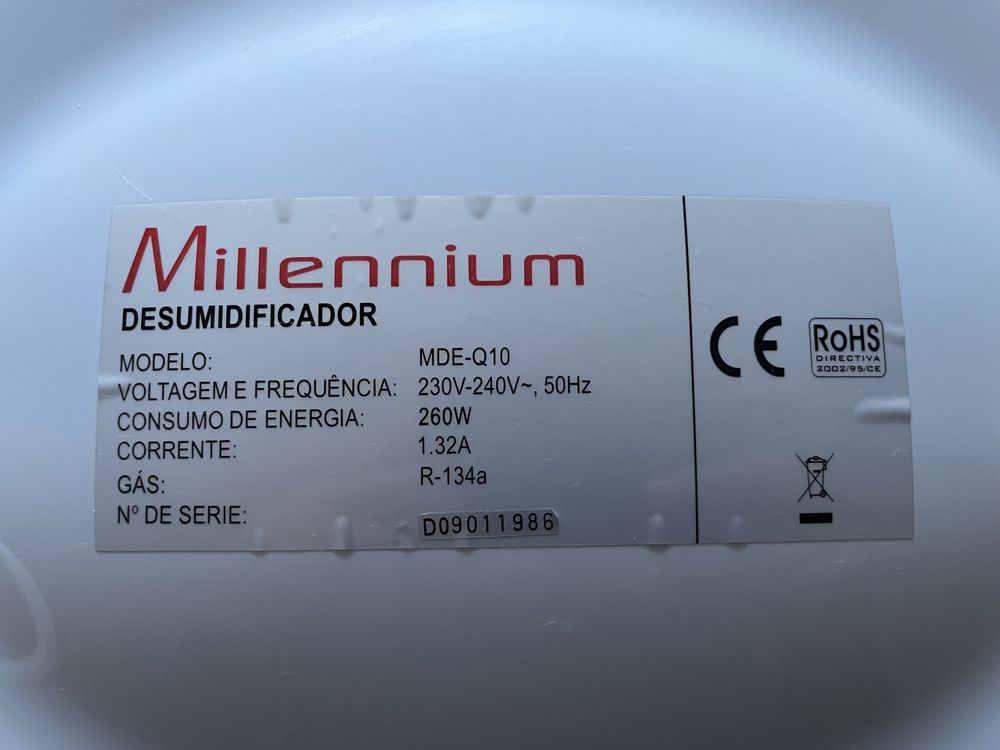 Desumidificador Millennium Q10