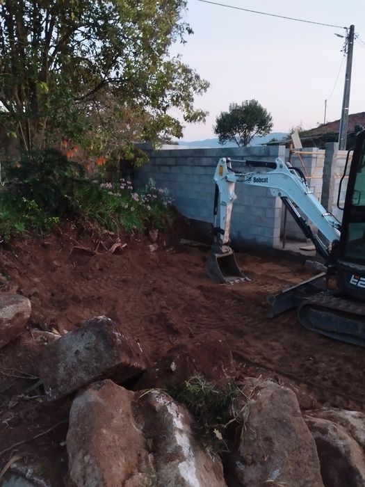 Escavações e limpezas