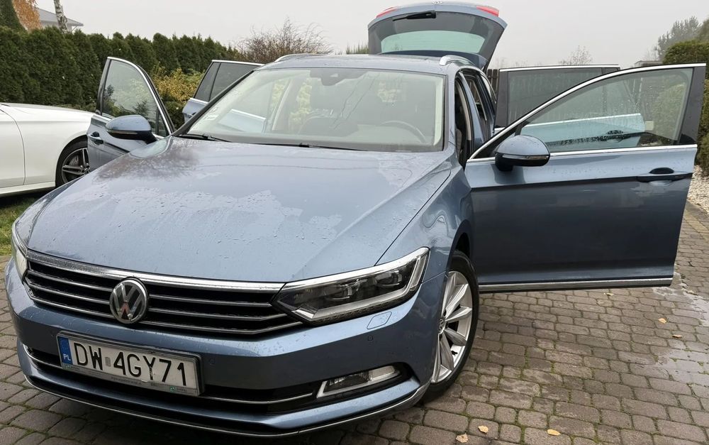 Volkswagen Passat VW Passat B8 150KM + LPG, salon Polska, HighLine, prywatny