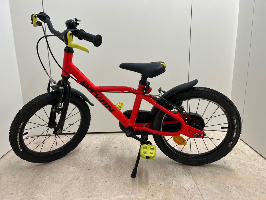 Bicicleta btwin 4-6 anos vermelha