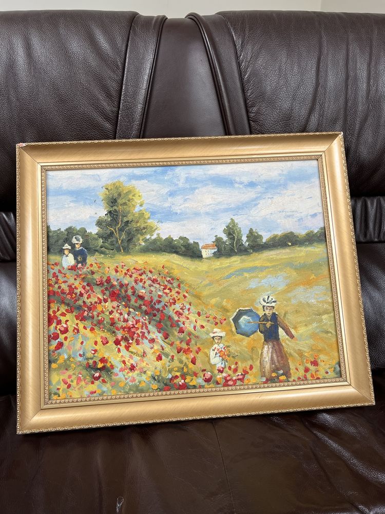Kopia obrazu Claude Monet „Pole Maków”