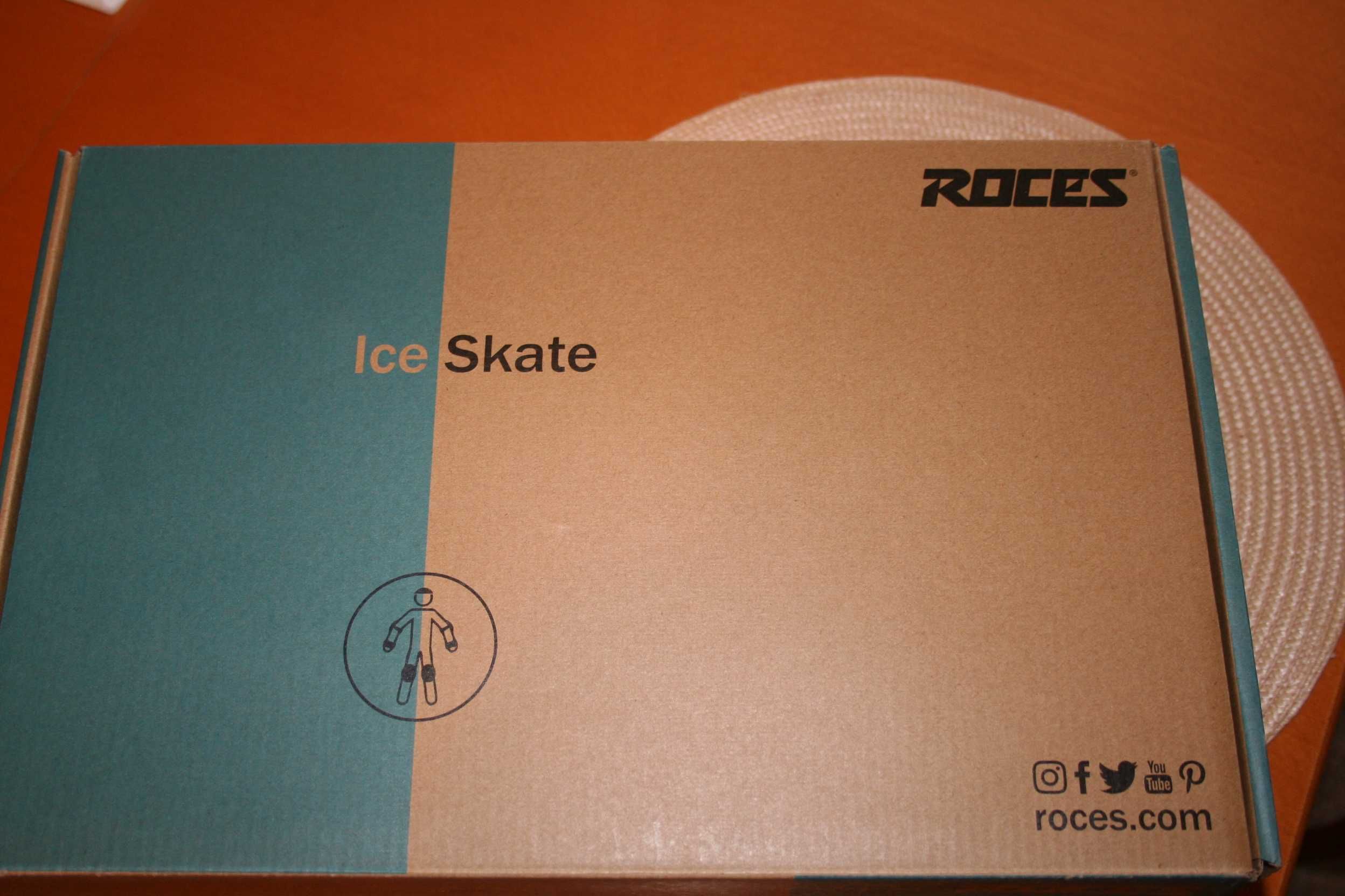 Łyżwy Roces Jokey Ice 3.0 Girl czarno-różowe jak nowe rozmiar 30-33