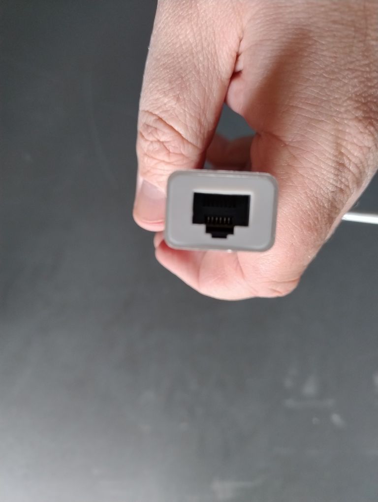 Hub extender portów 3 x USB-C + RJ-45 Gigabit