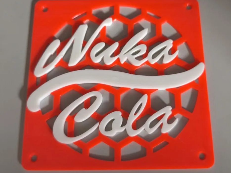 Capa de Ventoinha Nuka Cola para PC 120mm