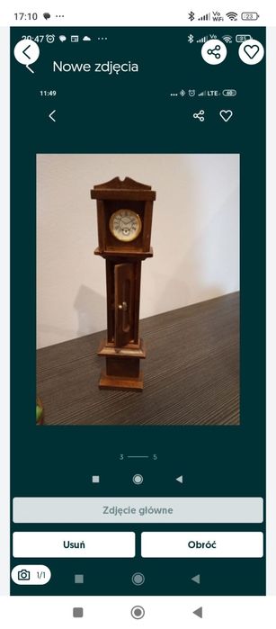 Zestaw mini mebelków