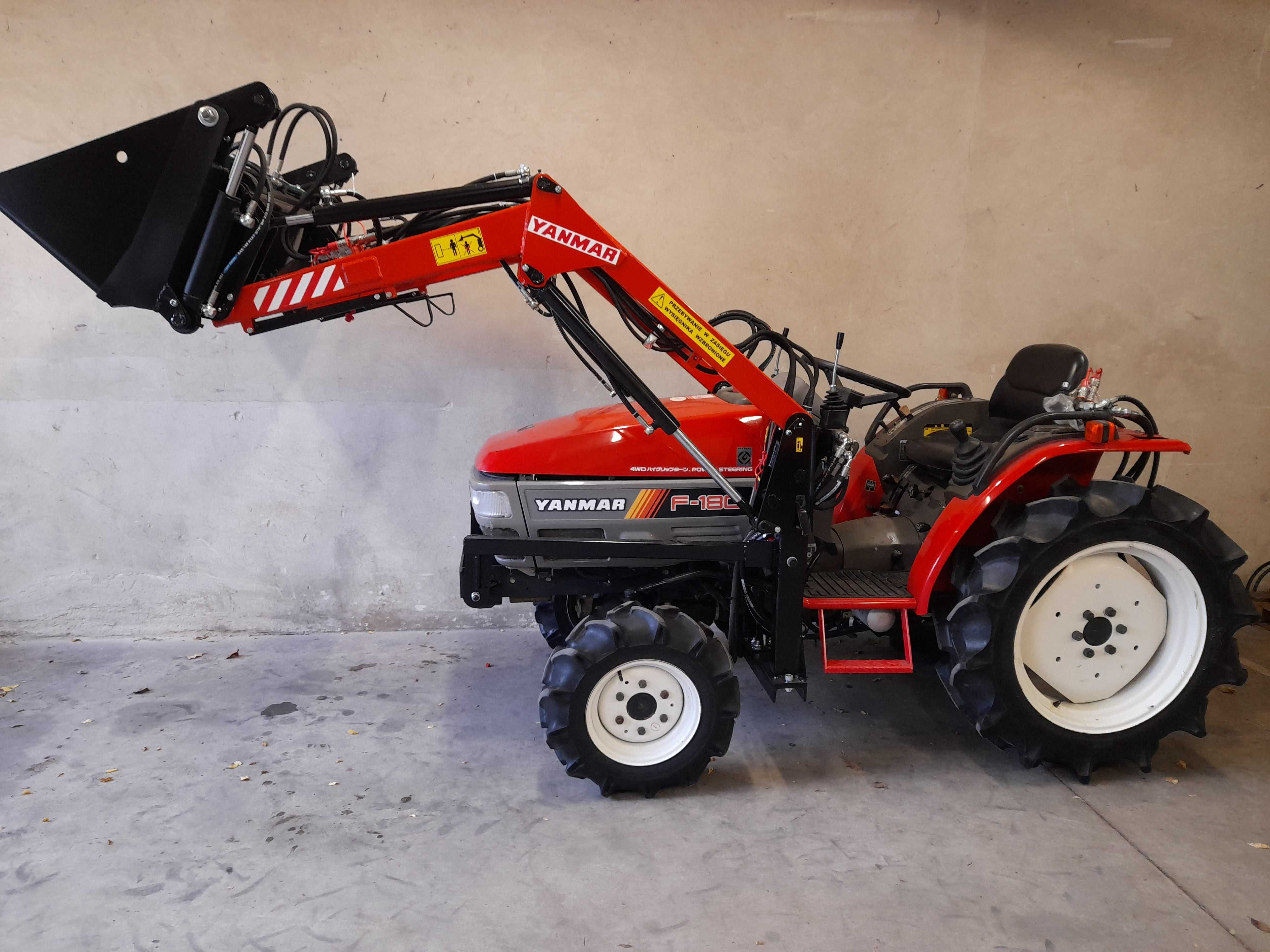 Łyżka krokodyl mini traktor yanmar iseki kubota ładowacz tur