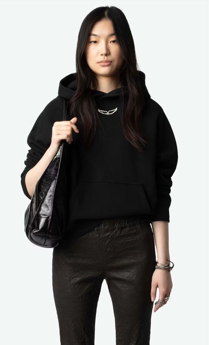 Zadig & Voltaire худі толстовка чорна zadig et voltaire