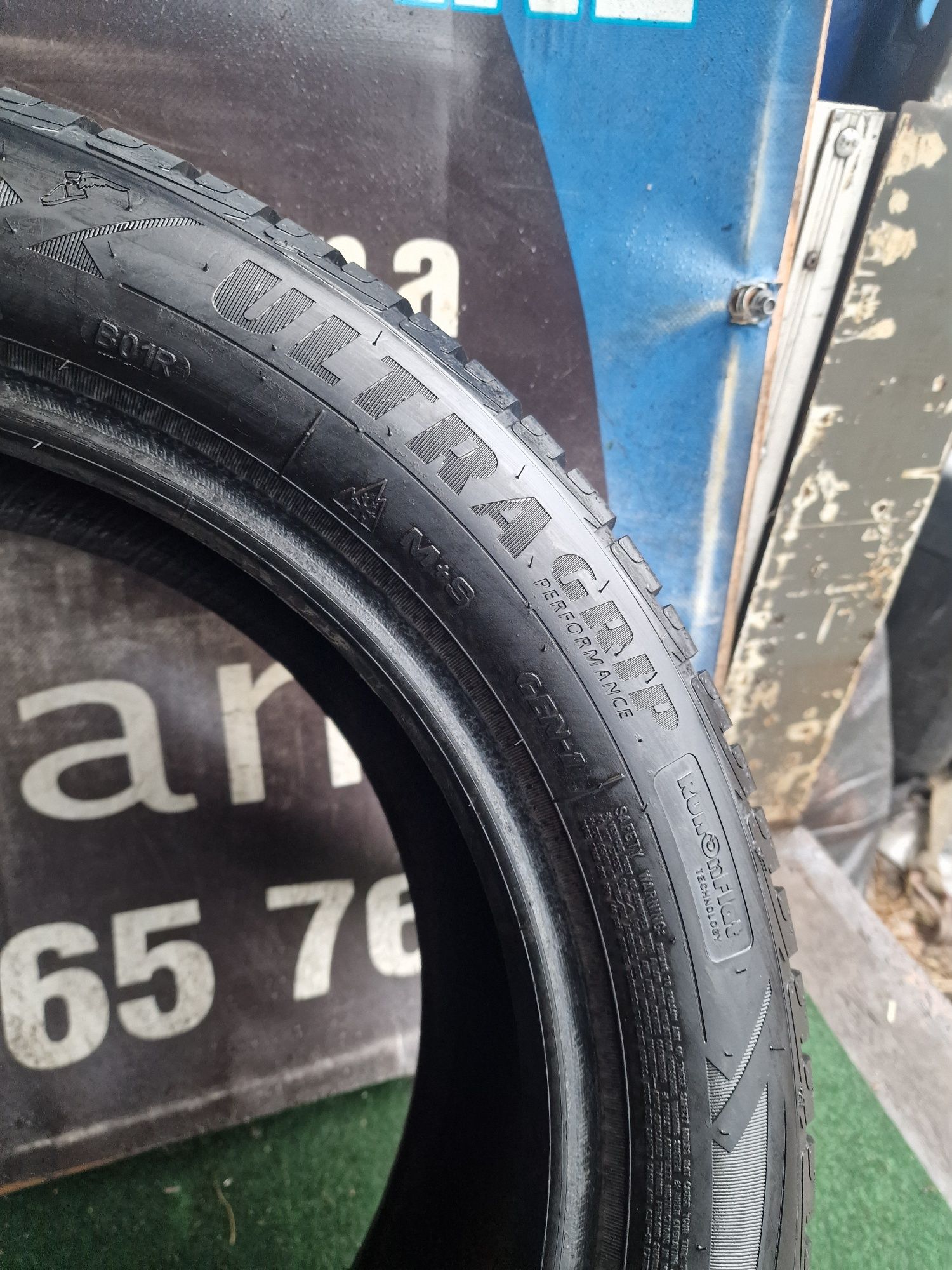 Opony zimowe 205/55/17 Dunlop Ranflat Para 9.4mm jak Nowe