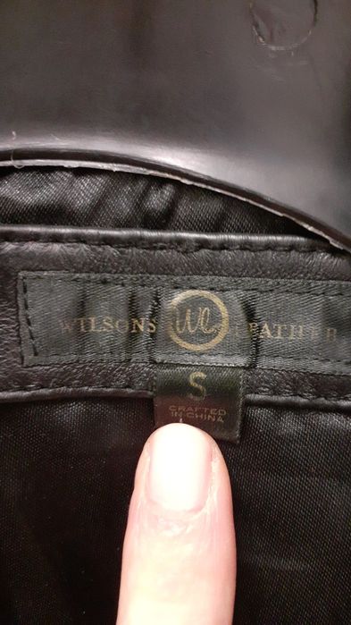 Kurka skórzana Wilsons Leather, ramoneska s