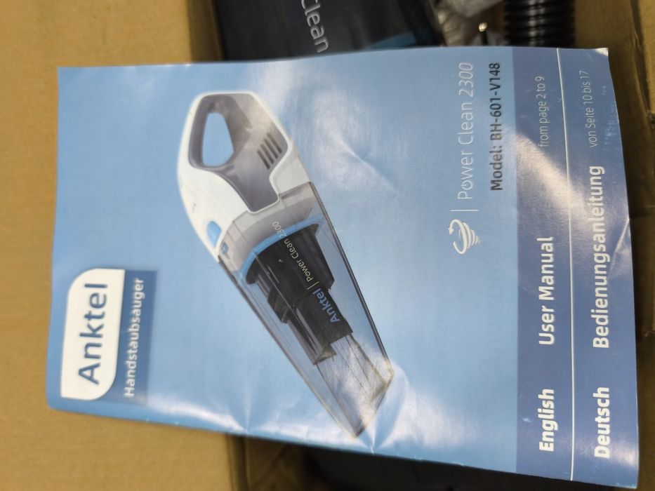 Ручний пилосос Anktel PowerClean2300
