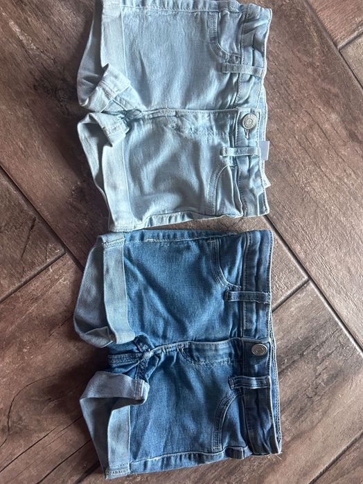 Dziewczęce spodenki jeansowe H&M rozmiar 92