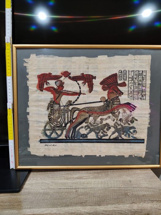 Obraz papirus rydwan