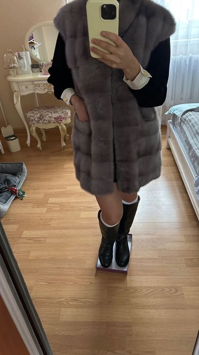 шуба норкова(хороший стан)