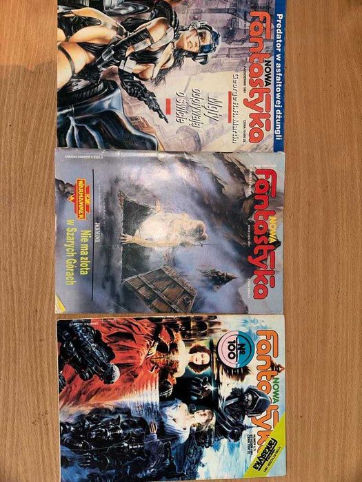 „Nowa Fantastyka”  9 numerów z 1991 roku Darmowa dostawa