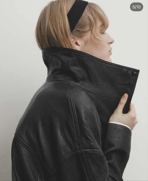 Massimo Dutti шкіряна куртка