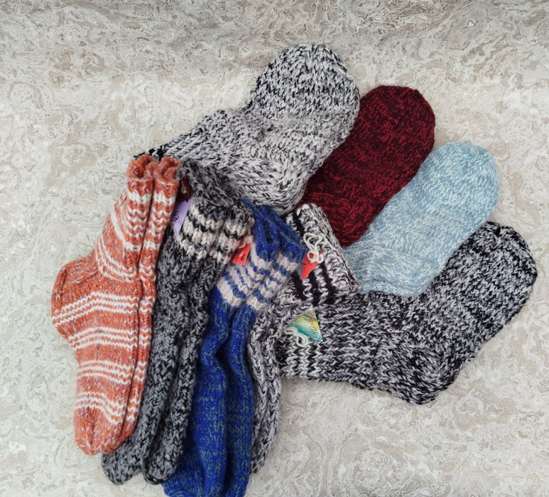 носки теплые ручная работа